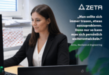 Bild: ZETA Berufseinstieg - Anna, technische Zeichnerin (Name und Bild von der Redaktion geändert)