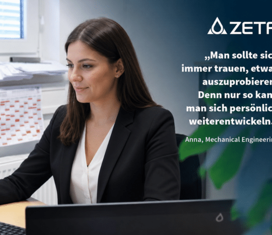 Bild: ZETA Berufseinstieg - Anna, technische Zeichnerin (Name und Bild von der Redaktion geändert)