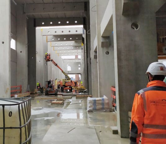 Baustelle BHM