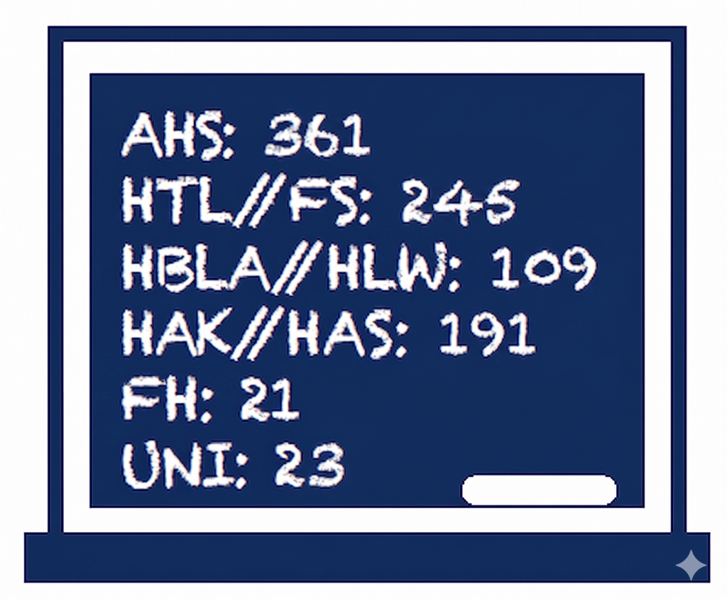 Anzahl der Bildungseinrichtungen - absolventen.at