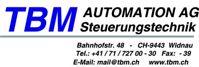 Logo von TBM Automation AG